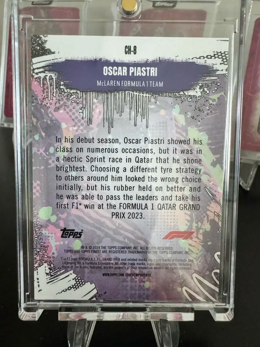 TOPPS トップス f1 最 品 アカデミー賞 ピアストリ 混沌 25