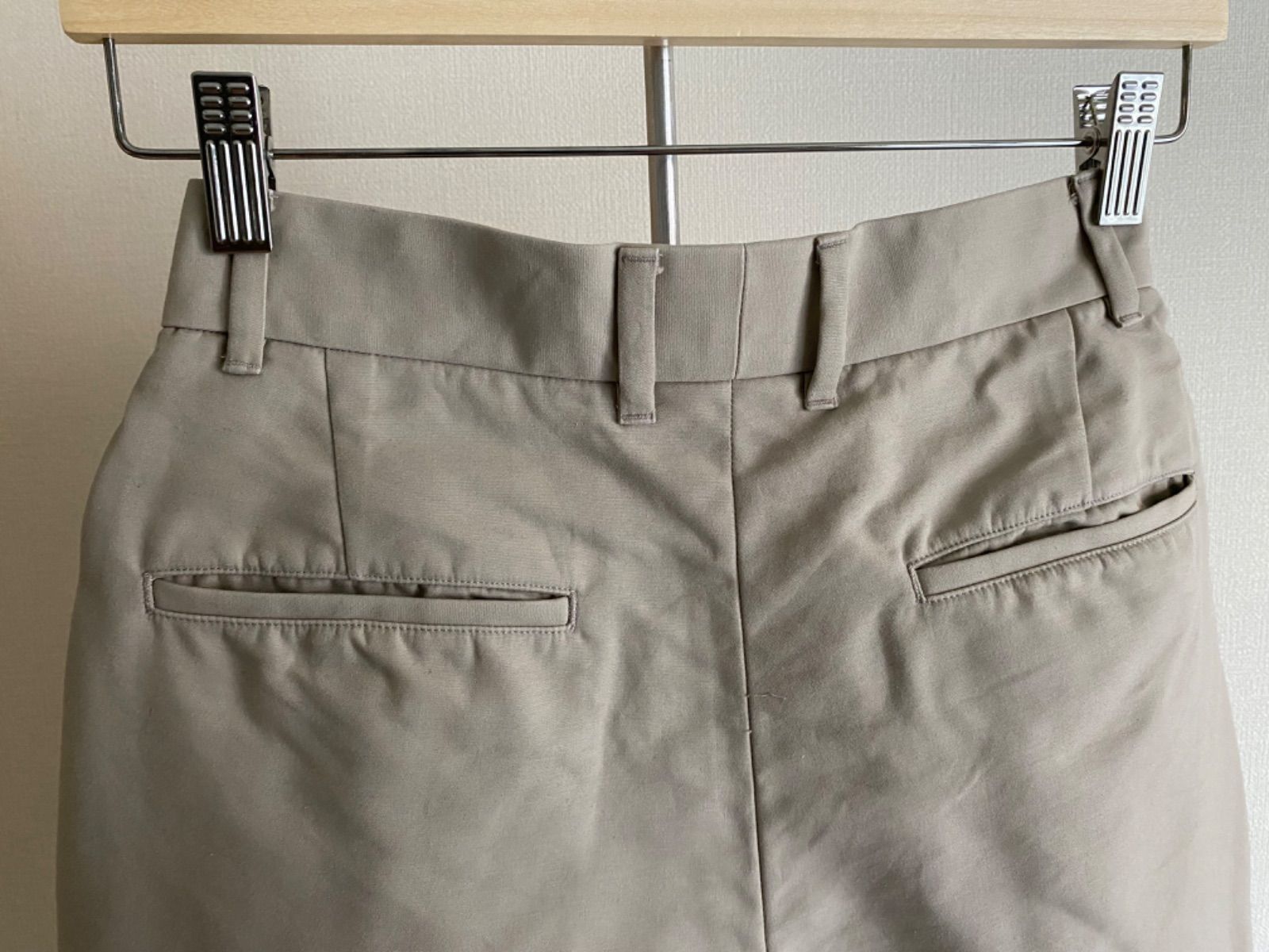 パンツ Graphpaper Double Plain Weave Tuck Pants Compact Ponte Two Tuck Wide Pants – Graphpaper