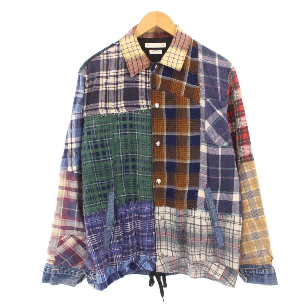 マインデニム MINEDENIM OLD PARK Flannel Denim Coach JKT