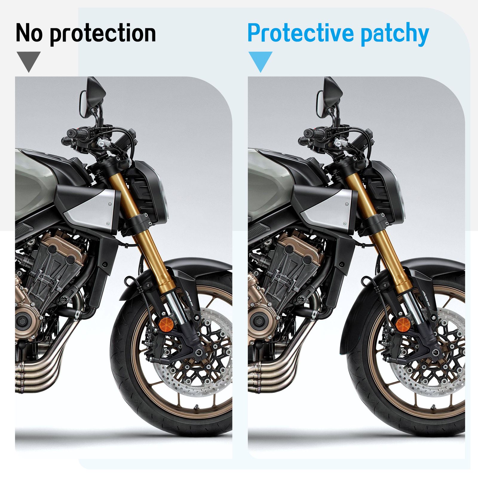 オートバイフェンダー CB650F CB650R CB650 R/F バイク用 マッドガード