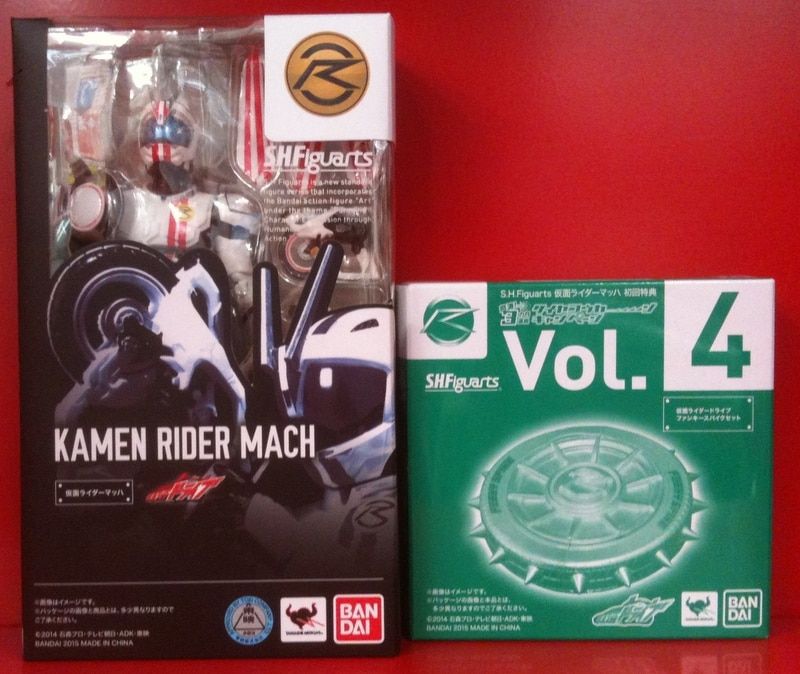 バンダイ S.H.Figuarts 仮面ライダードライブ 仮面ライダーマッハ ファンキースパイクセット付