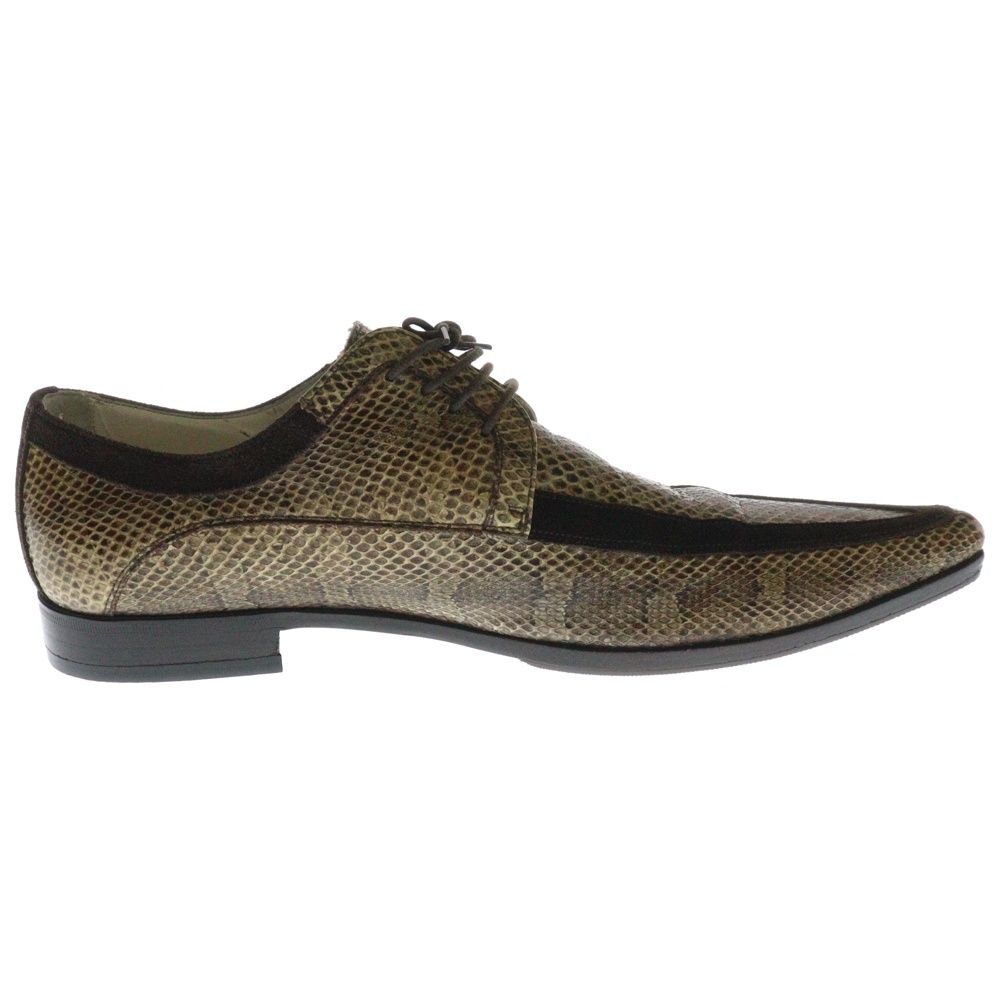 【美品】ドルチェ&ガッバーナ ドレスシューズ パイソン ブラック 7 1/2 美品】ドルチェ&ガッバーナ ドレスシューズ パイソン ブラック 7