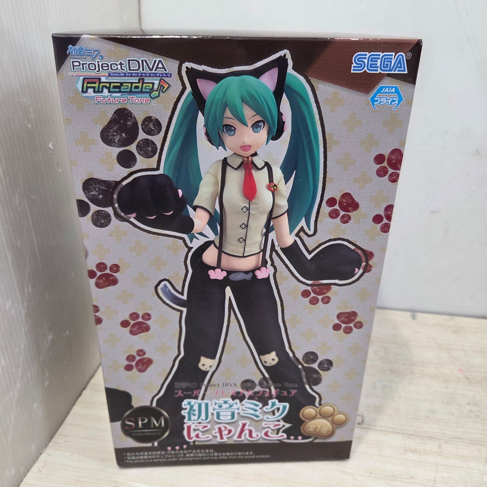 初音ミク ナチュラル　にゃんこ　プレミアムフィギュア　3体セット Amazon | セガ 初音ミク Project DIVA Arcade Future Tone