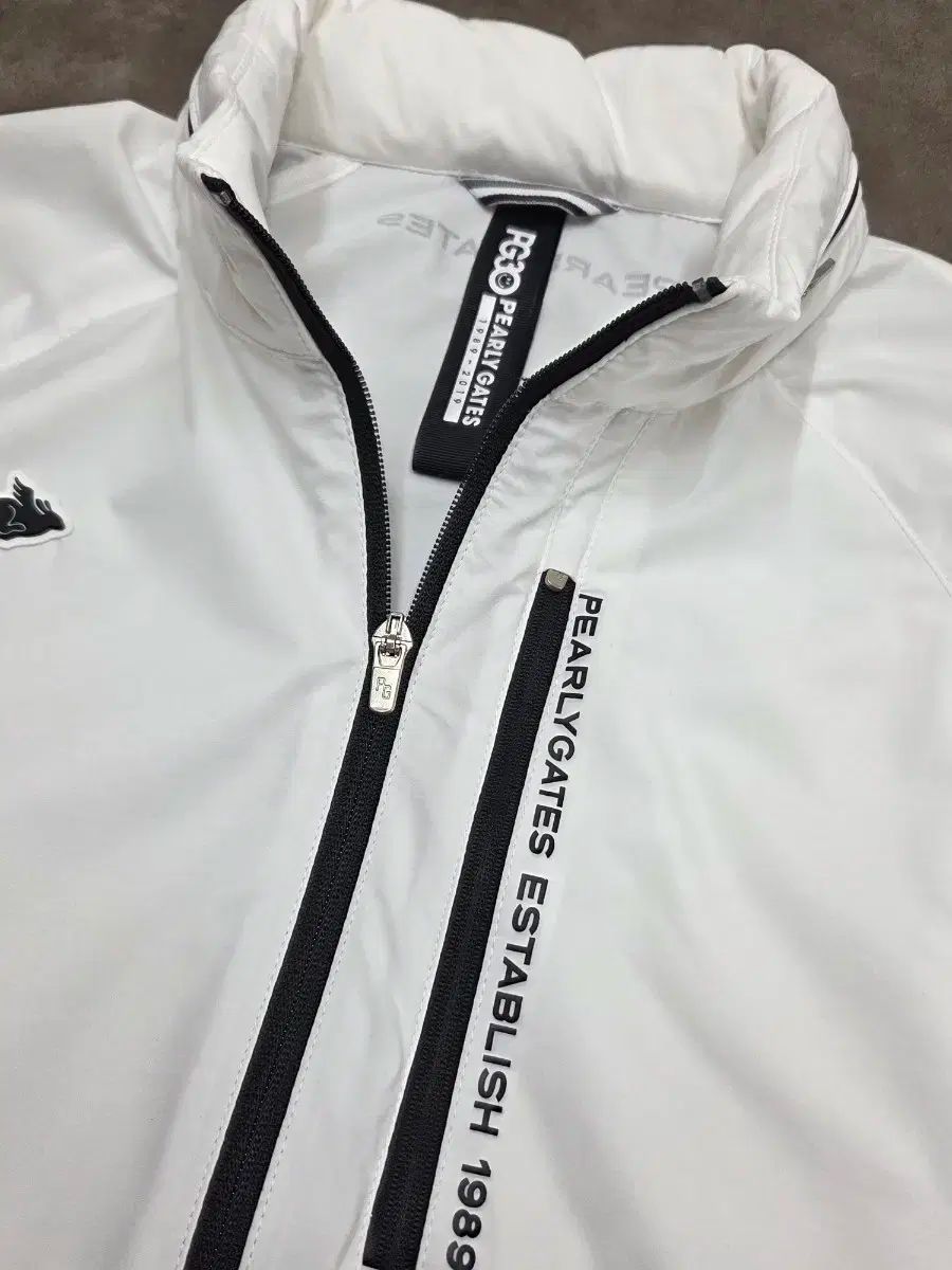 PEARLY GATES パーリーゲイツ メンズ バイ ロゴ ゴルフ スイングジャケット L WHITEMONARCHHOTEL_COM