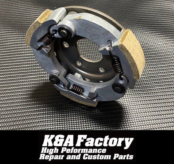 軽量アウター 軽量強化クラッチ Type3 セット Dio系 ジャイロなど BRIGHTFACE_UK