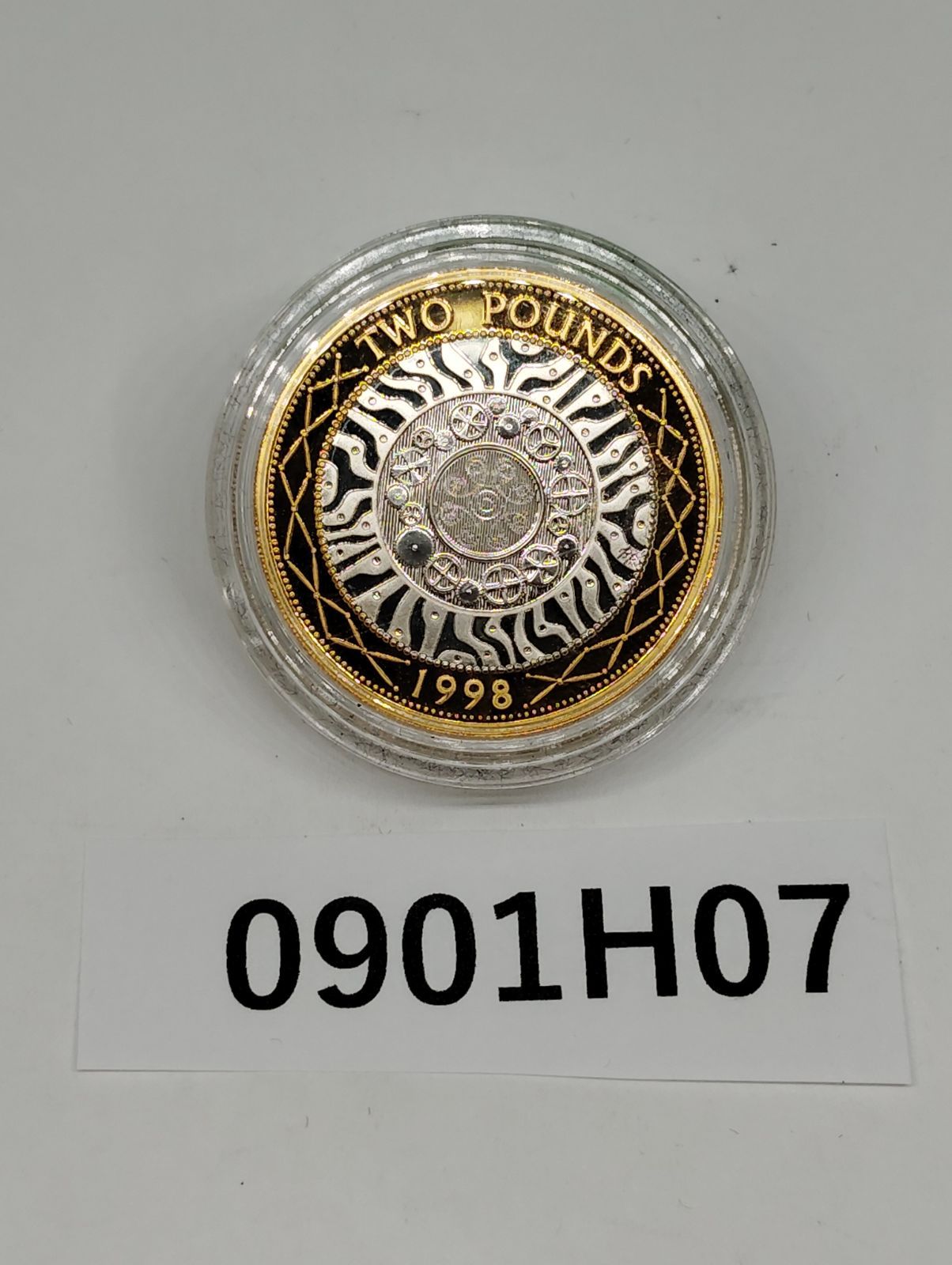 0901H07】 イギリス 2ポンド硬貨 1998年 シルバープルーフ 銀貨