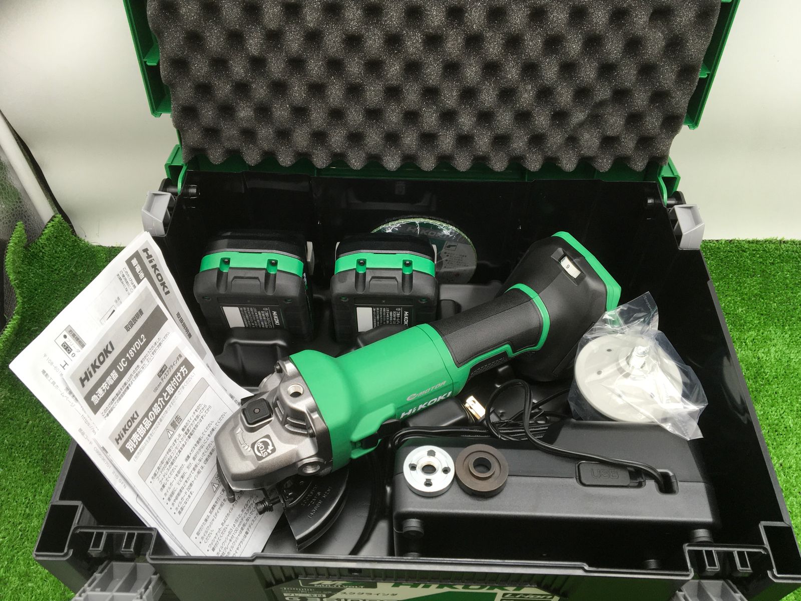 【領収書発行可】HiKOKI/ハイコーキ マルチボルト(36v)コードレスディスクグラインダ G3610DC(2XPZ) [ITWDZCDOAP30][エコツール笠寺店]