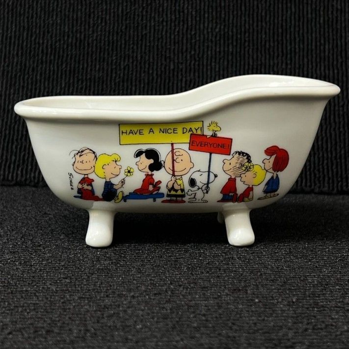 スヌーピー 小物入れ ソープディッシュ ビンテージ☆AVON☆エイボン