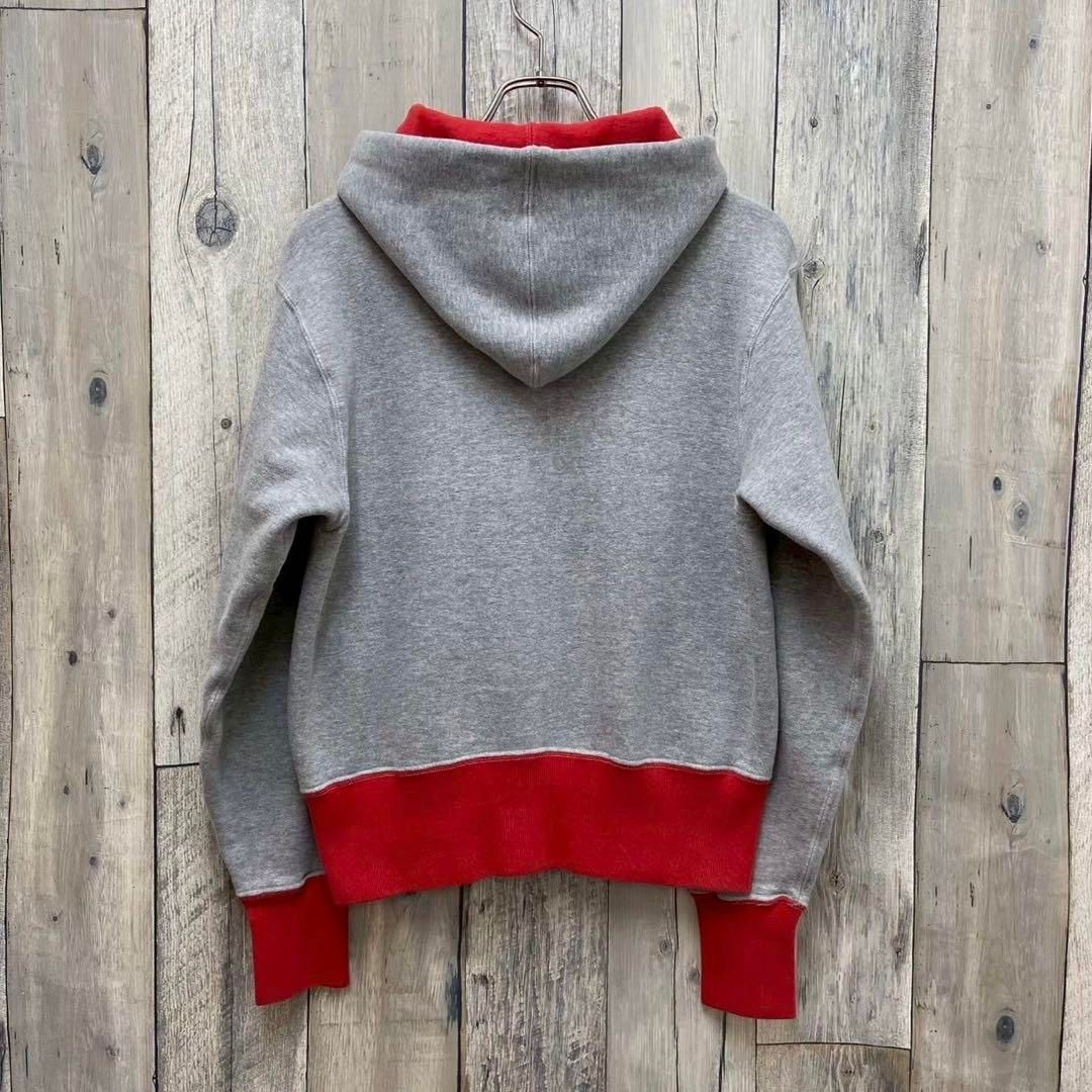 Cushman クッシュマン ダブルフェイス スウェット ジップ パーカー M