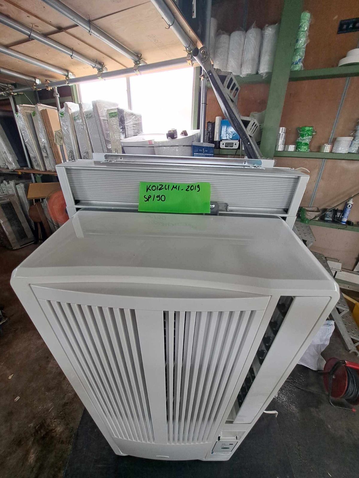 SP190 KOIZUMI 窓エアコン　KAW−1692／2019年製 SP190 KOIZUMI 窓エアコン KAW−1692／2019年製 Amazon | KAW-1692-W