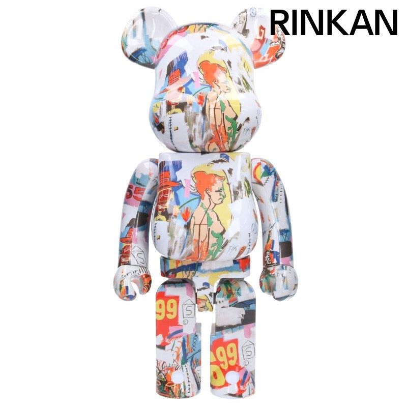 ベアブリック  BE@RBRICK Andy Warhol × JEAN-MICHEL BASQUIAT #4 1000% アンディーウォーホールバスキアフィギュア メンズ