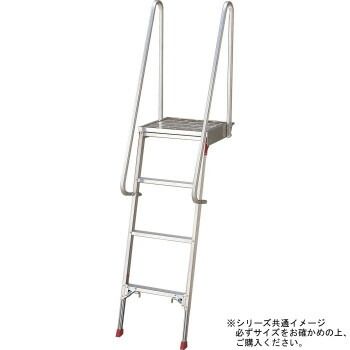 ベランダ乗り越え用タラップ ステップアップロード DV-1700