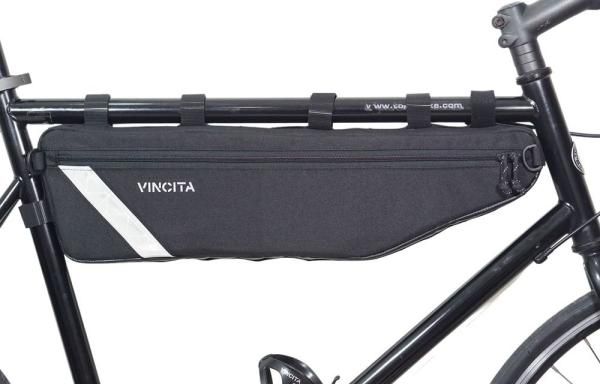 【新品・2営業日で発送】VINCITA Everywhere フレームバッグ L BLACK 4,998円