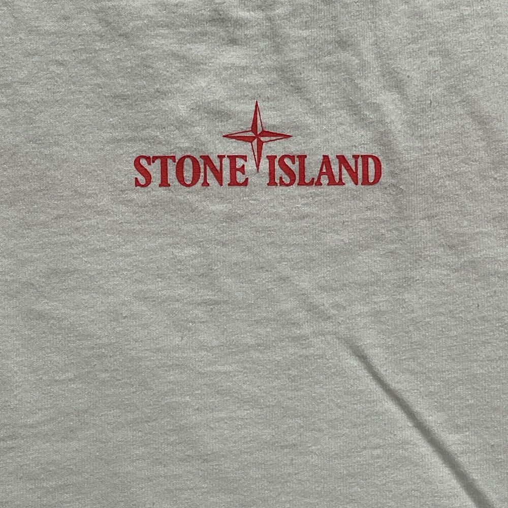 STONE ISLAND ストーンアイランド 品番 72152NS83 グラフィック ロゴ プリント 半袖Ｔシャツ ホワイト サイズXL 正規品 /  24303B