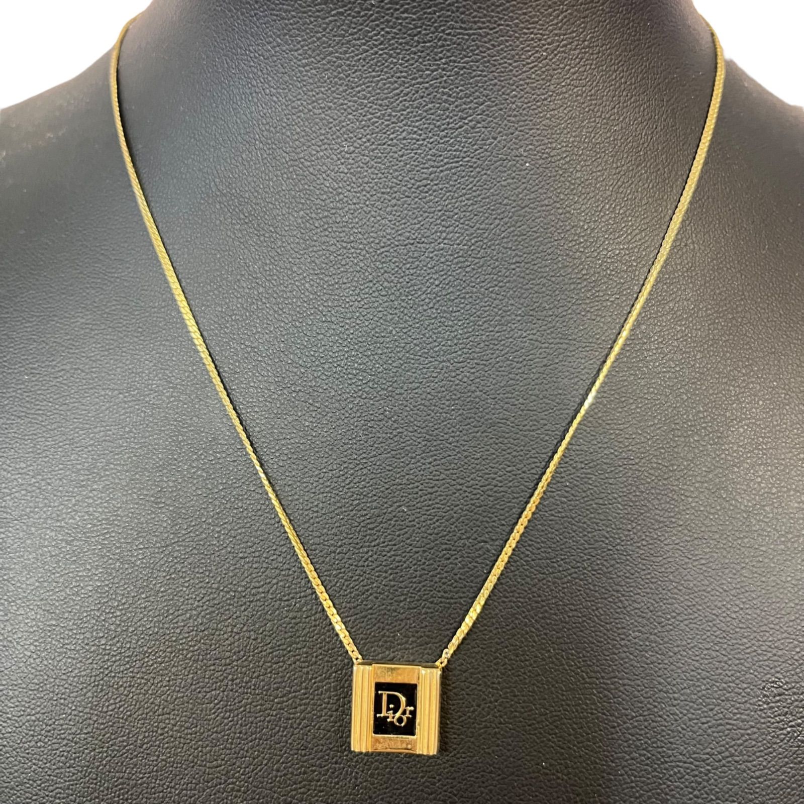 Dior ゴールド　 ネックレス Christian Dior◇ネックレス/--/ゴールド/トップ有/レディース