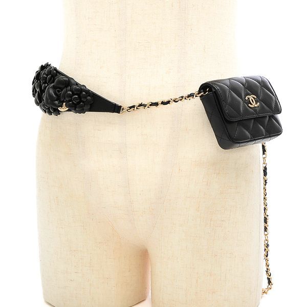 シャネル　マトラッセ　ラムスキン　チェーン　ボディバッグ　ウエスト シャネル マトラッセ ラムスキン チェーン ボディバッグ ウエスト 楽天