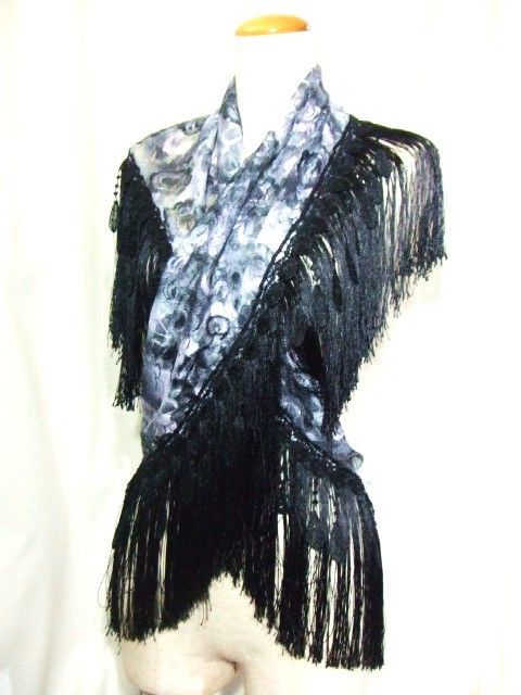 バレンシアオリジナルバラレース花プリント地レース＆フリンジシージョ WWW_USTAUSTRALIA_COM_AU