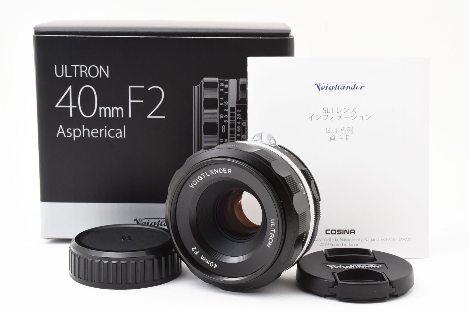 極上品] フォクトレンダー Voigtlander Ultron 40mm F2 SL II S Aspherical Nikon #2269532A  - メルカリ