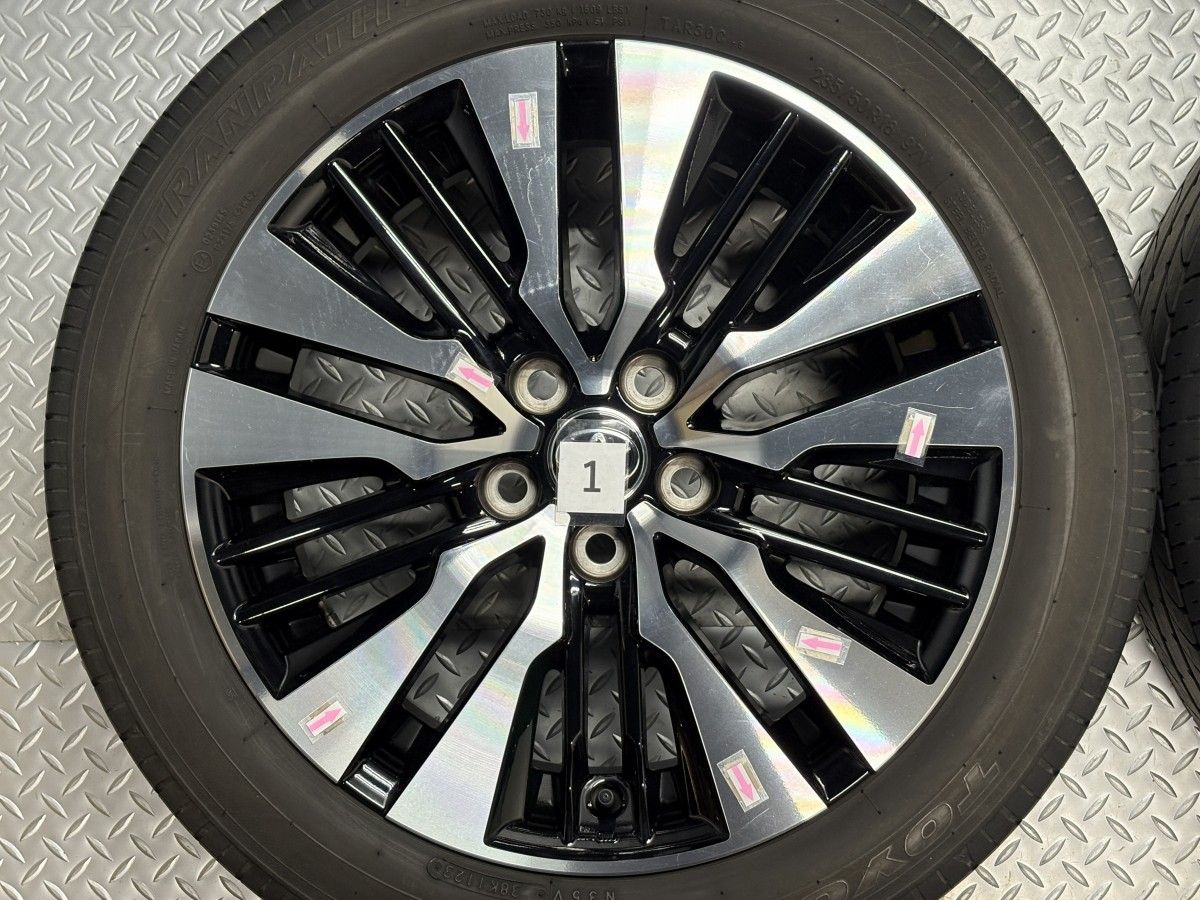 送料込み　ヴェルファイア30系 TOYOTIRES TRANPATHスタッドレス 交換用にトヨタ 30 アルファード ヴェルファイア 純正 18in 7.5J +45