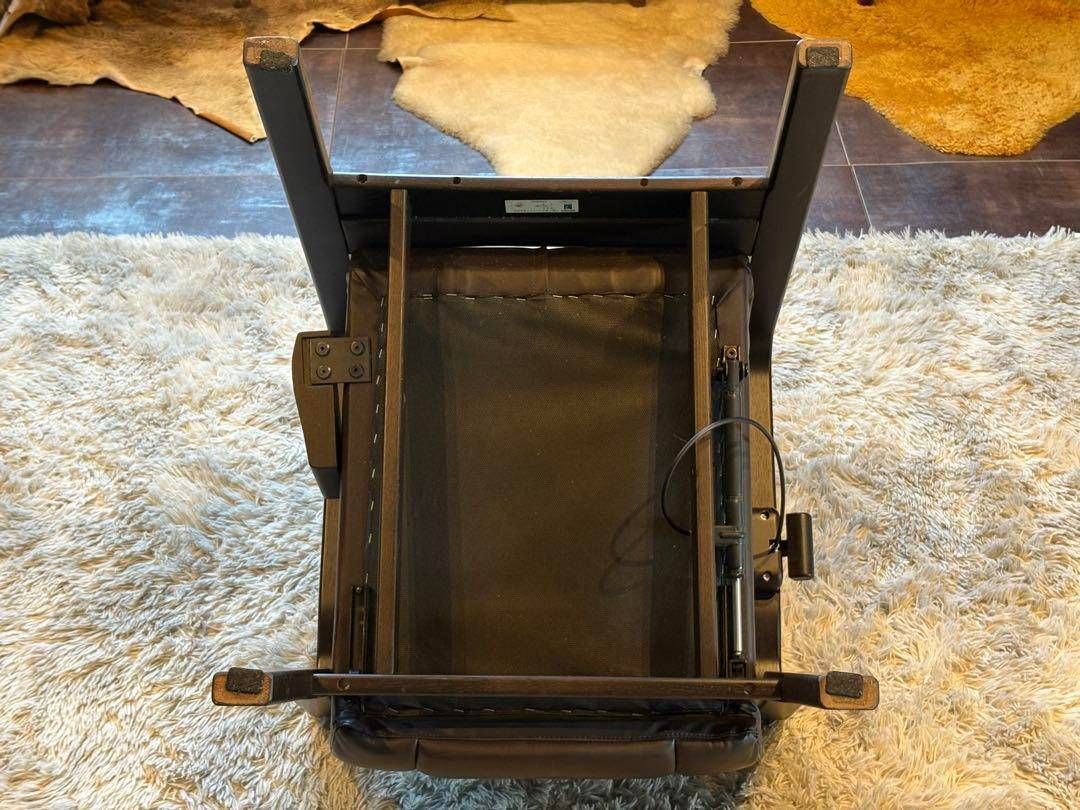 希少 フジファニチア FUJIFUNITURE リクライニングソファ nz