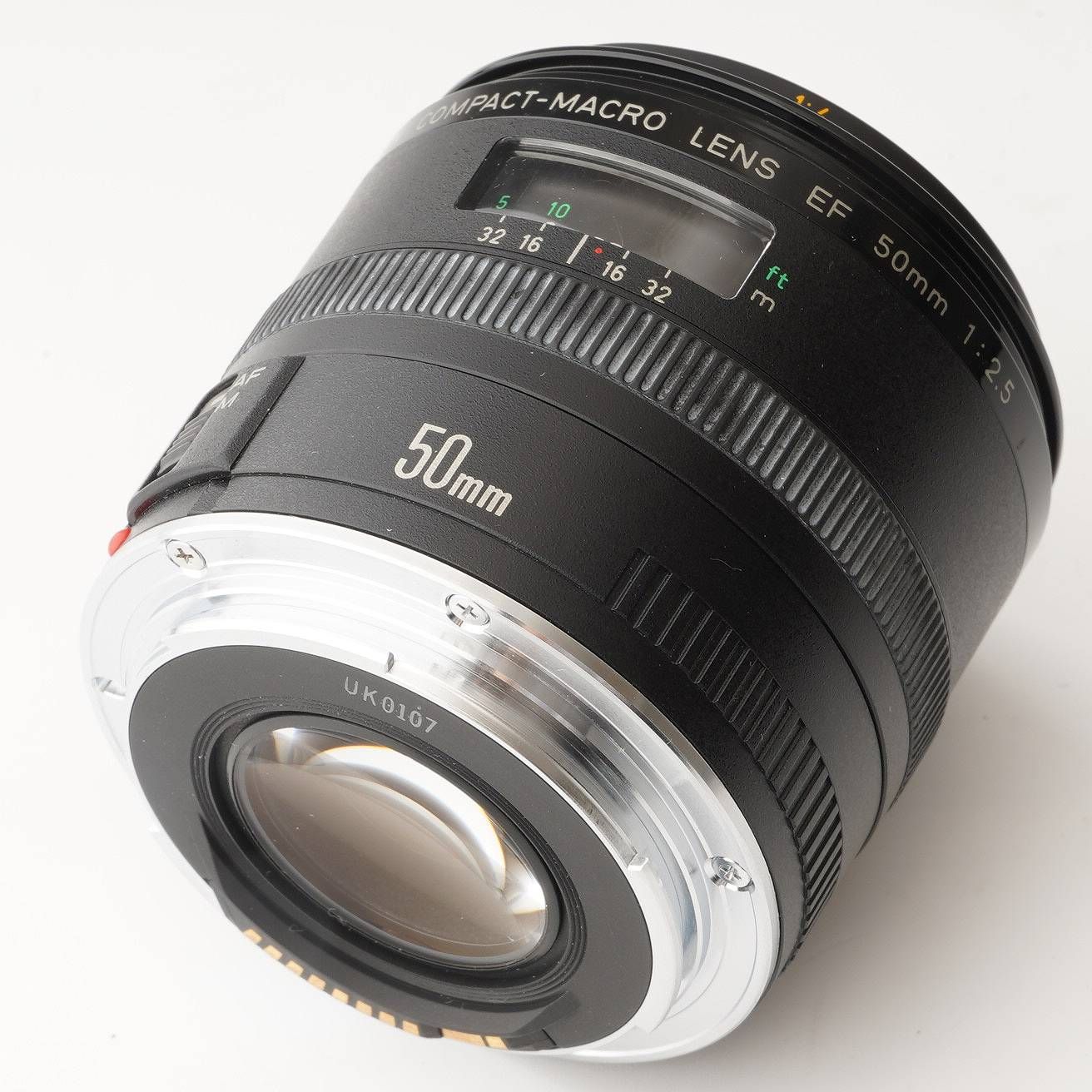 キヤノン Canon COMPACT MACRO オファー EF 50mm F2.5 動作OK Canon