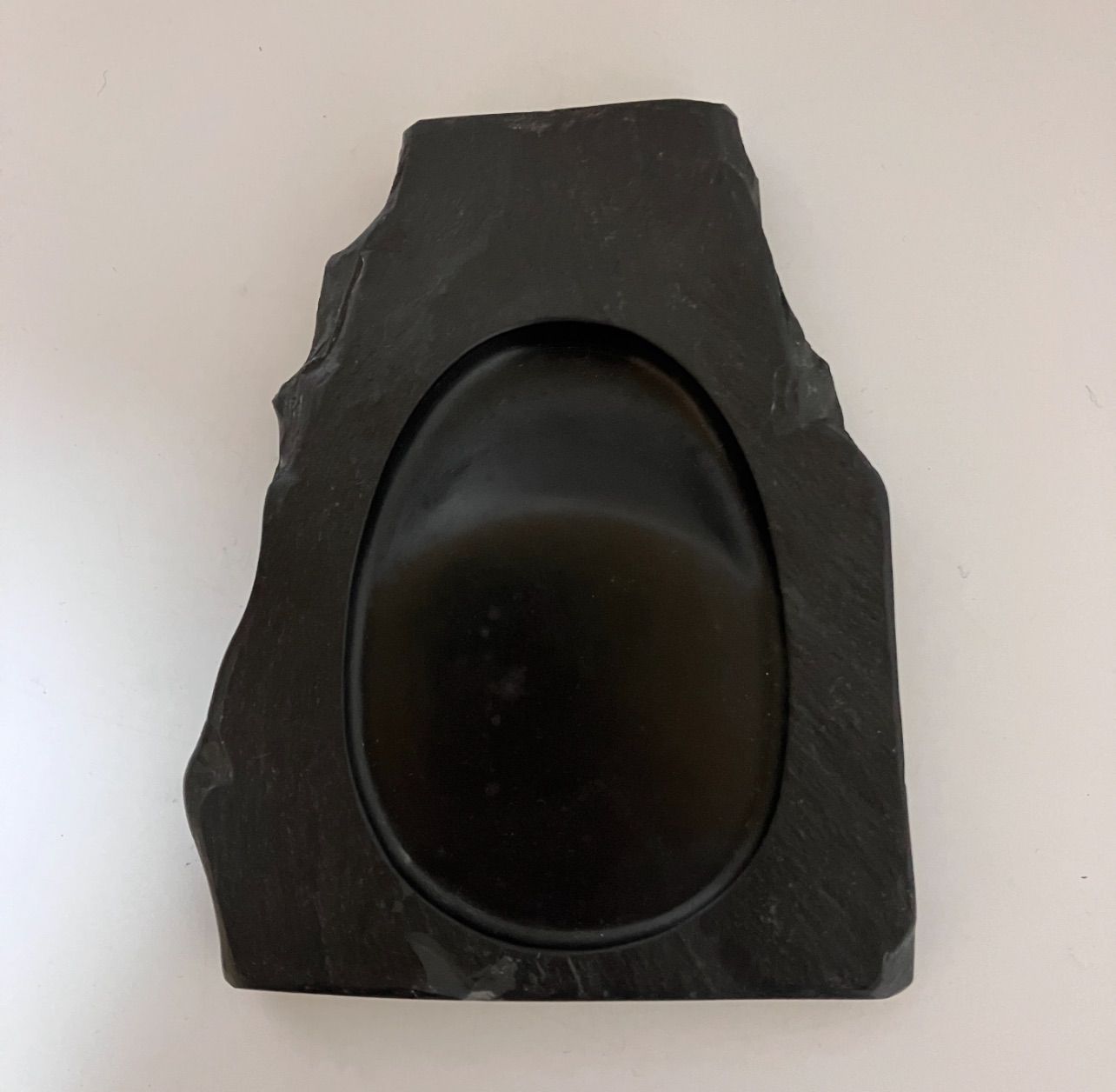 硯 文鎮 習字セット 那智黒御硯 那智黒石 石硯 すずり 【k512】 - メルカリ