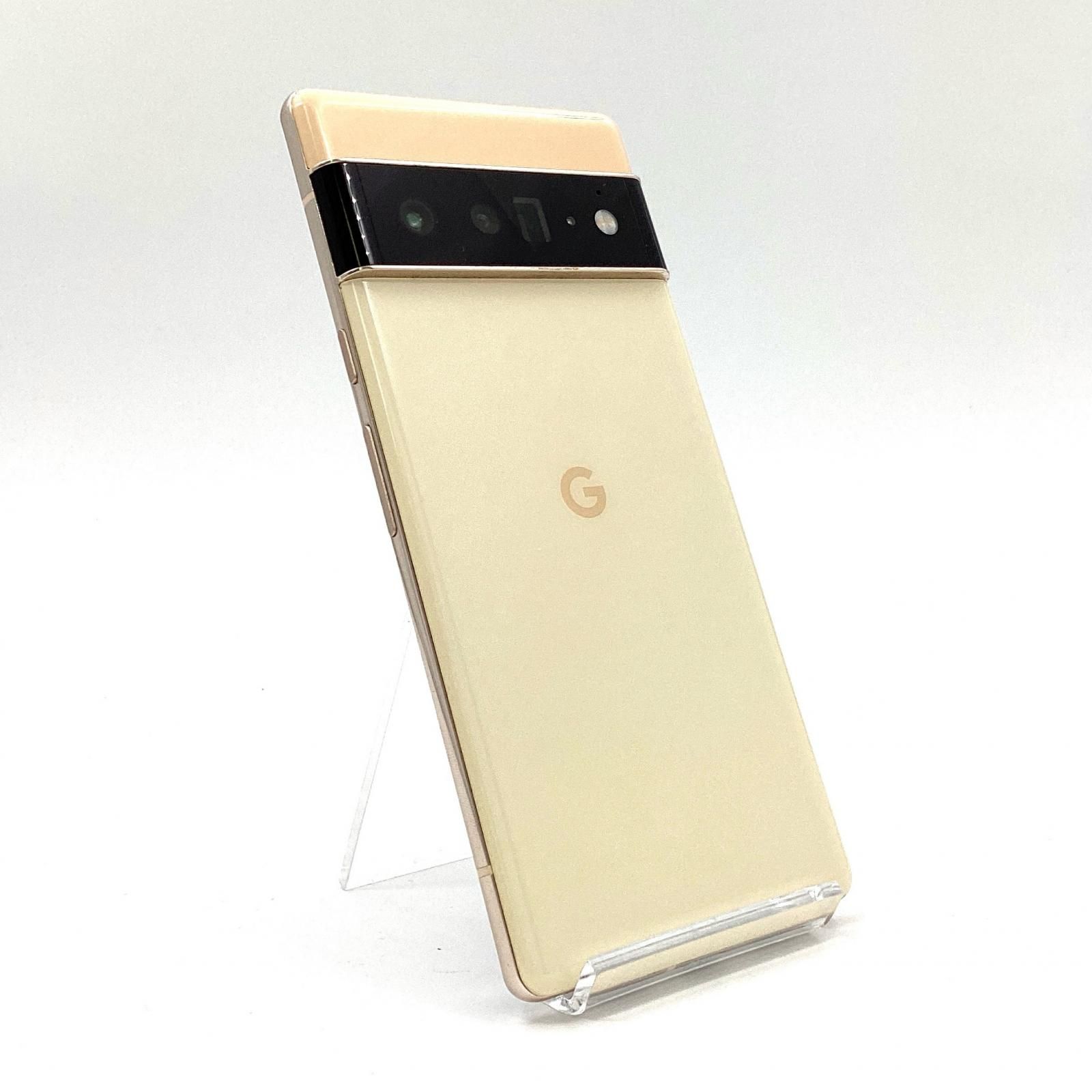 全額返金保証】【最速発送】Google Pixel 6 Pro 128GB Sorta Sunny  