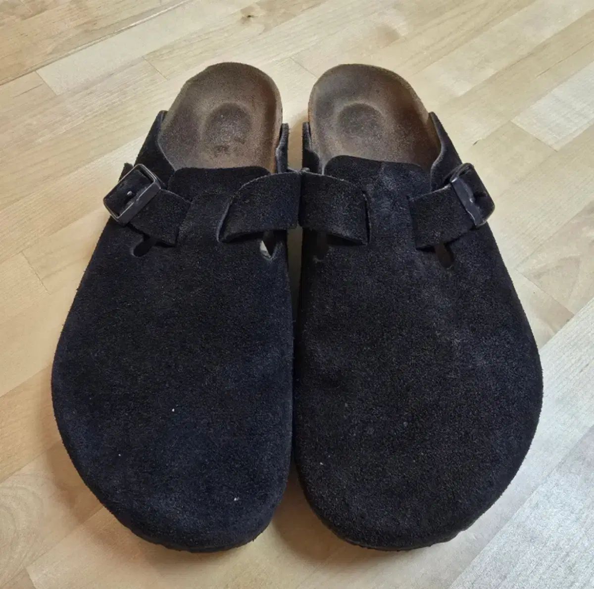 BIRKENSTOCK(ビルケンシュトック) ボストン 黒 スエード 42