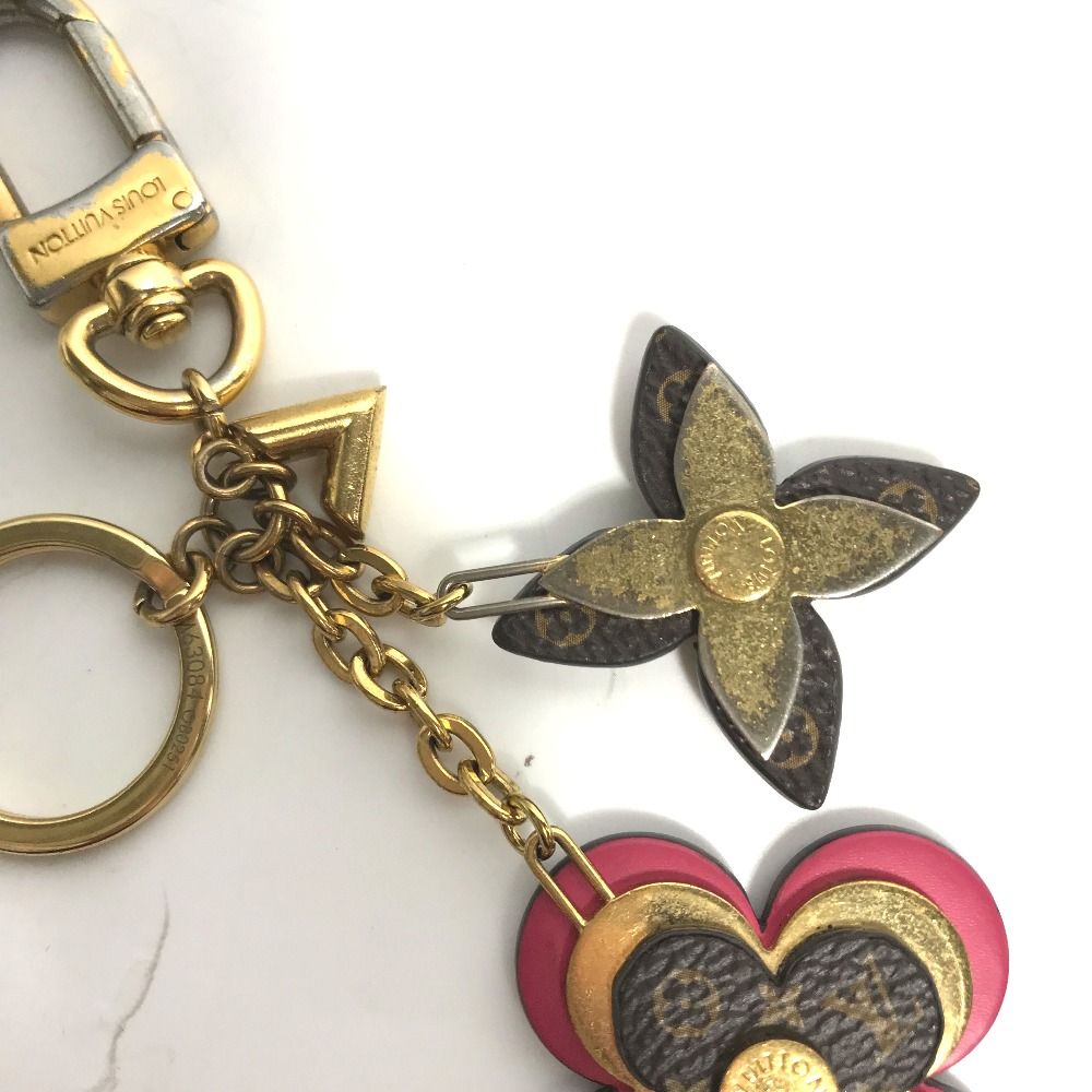 LOUIS VUITTON ヴィトン チャーム ポルトクレ ブルーミングフラワー Amazon.co.jp: [ルイヴィトン] キーホルダー バッグチャーム