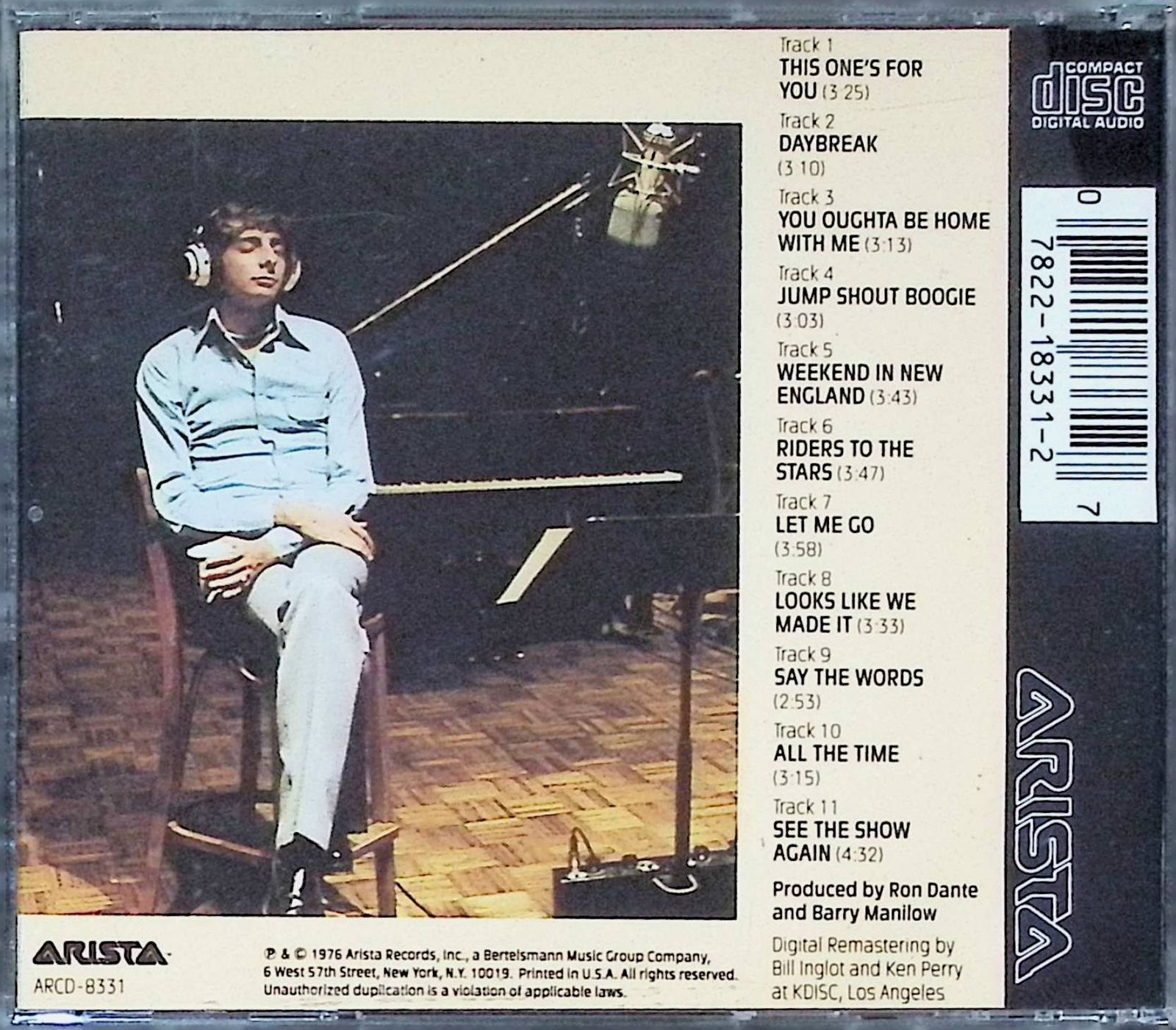 【BR】バリー・マニロウ CD／DVD 12点セット This One's for You / バリー・マニロウ (CD) - メルカリ