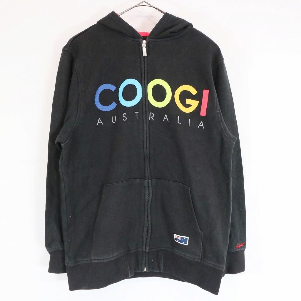 SALE/ COOGI クージー フルジップ パーカー カジュアル ブラック 