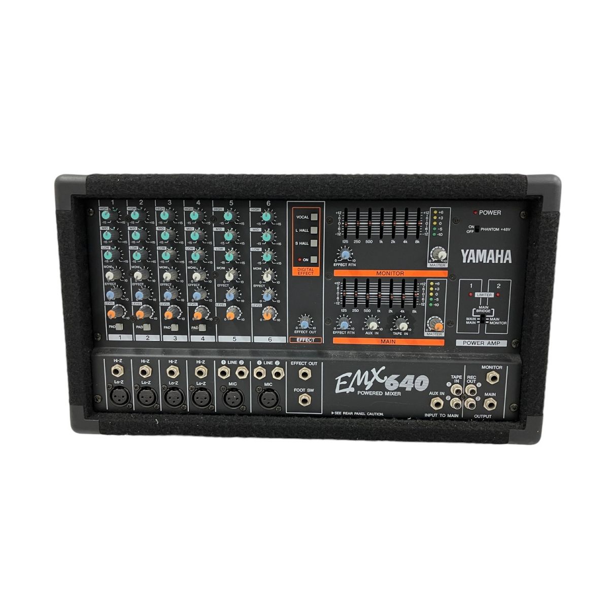 YAMAHA EMX640 パワードミキサー 音響機材 ヤマハ 中古 T9222025