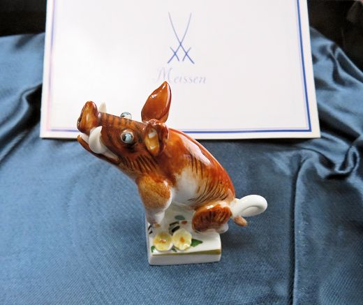 ≪美品≫マイセン干支フィギュリン  亥 マイセン 干支フィギュリン・亥 - メルカリ