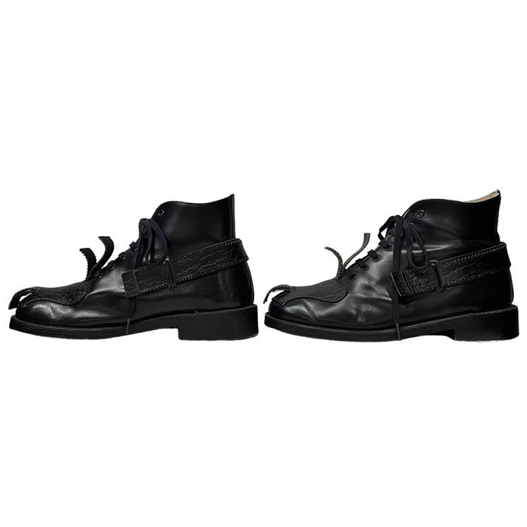 JOHN MOORE レザーレースアップアンクルブーツ Archive 90s JOHN MOORE レザーレースアップアンクルブーツ Archive 90s