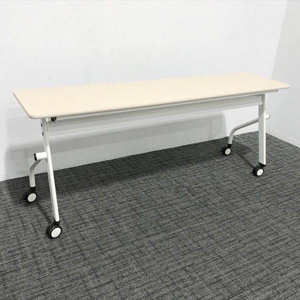 会議テーブル フラップ式 PND 幕板無 井上金庫 プレーン