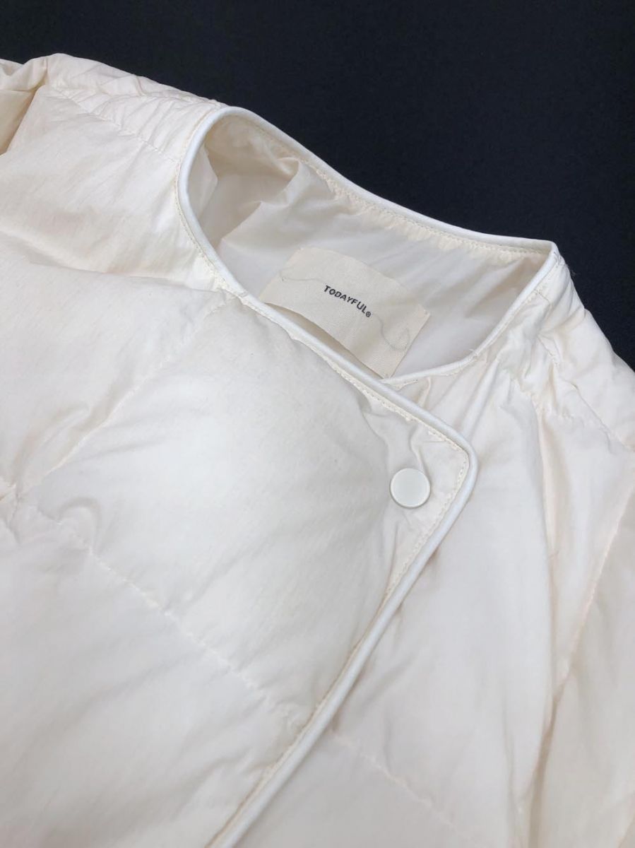 【美品】TODAYFULキルティングダウンコート 38 TODAYFUL（トゥデイフル）の「キルティングダウンコート（ダウン