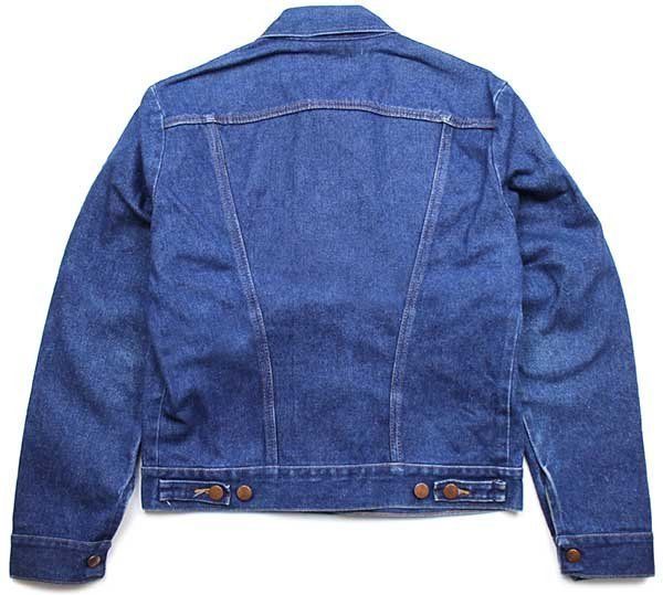 80s wrangler 74126NV USA製 80s USA製 Wranglerラングラー 74126NV デニムジャケット 38