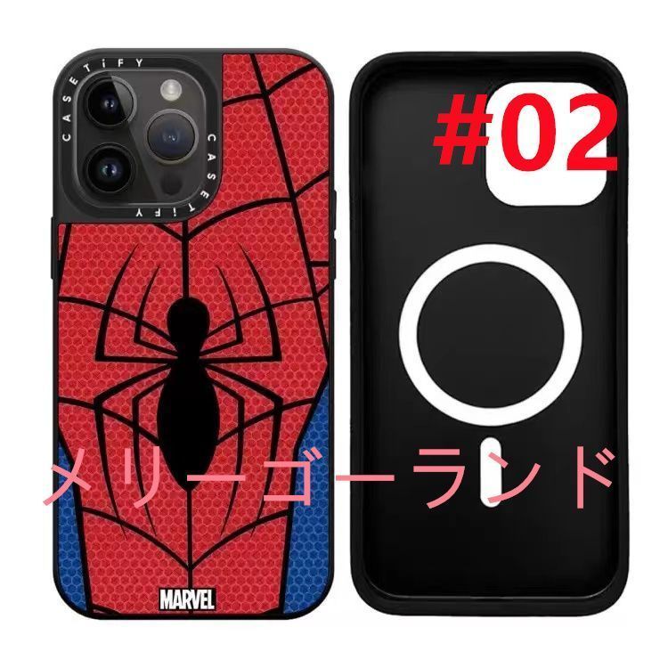 格安，限定SALE MagSafe対応 CASETiFY×Spider-Man スパイダーマン