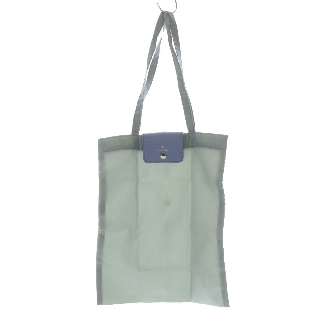 【極美品】 ペレボルサ 4WAYショルダーバッグ エコバッグ付 ハンドバッグ ペレボルサ PELLE BORSA 4WAYショルダー （ブラック