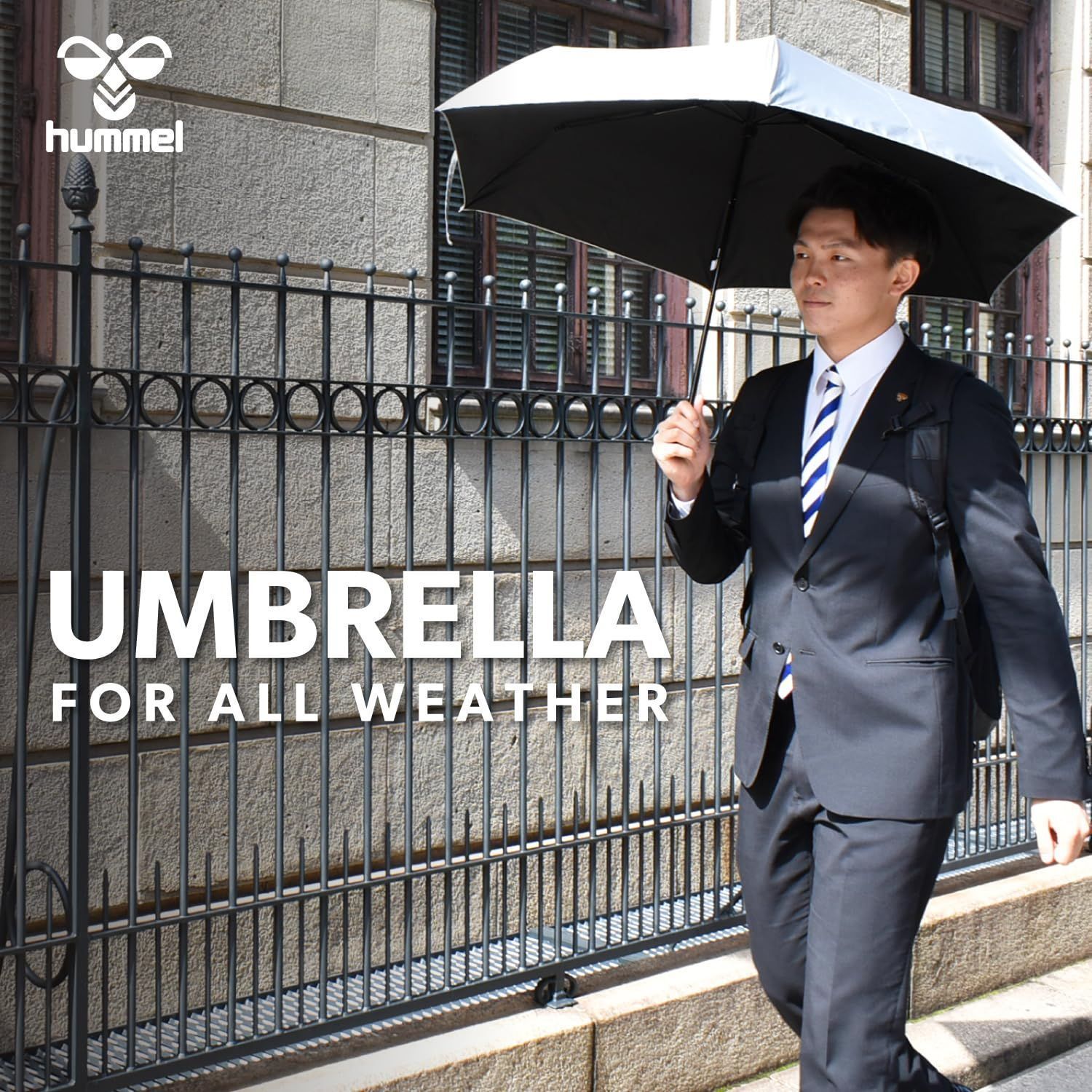 ヒュンメル UVカットアンブレラ 晴雨兼用