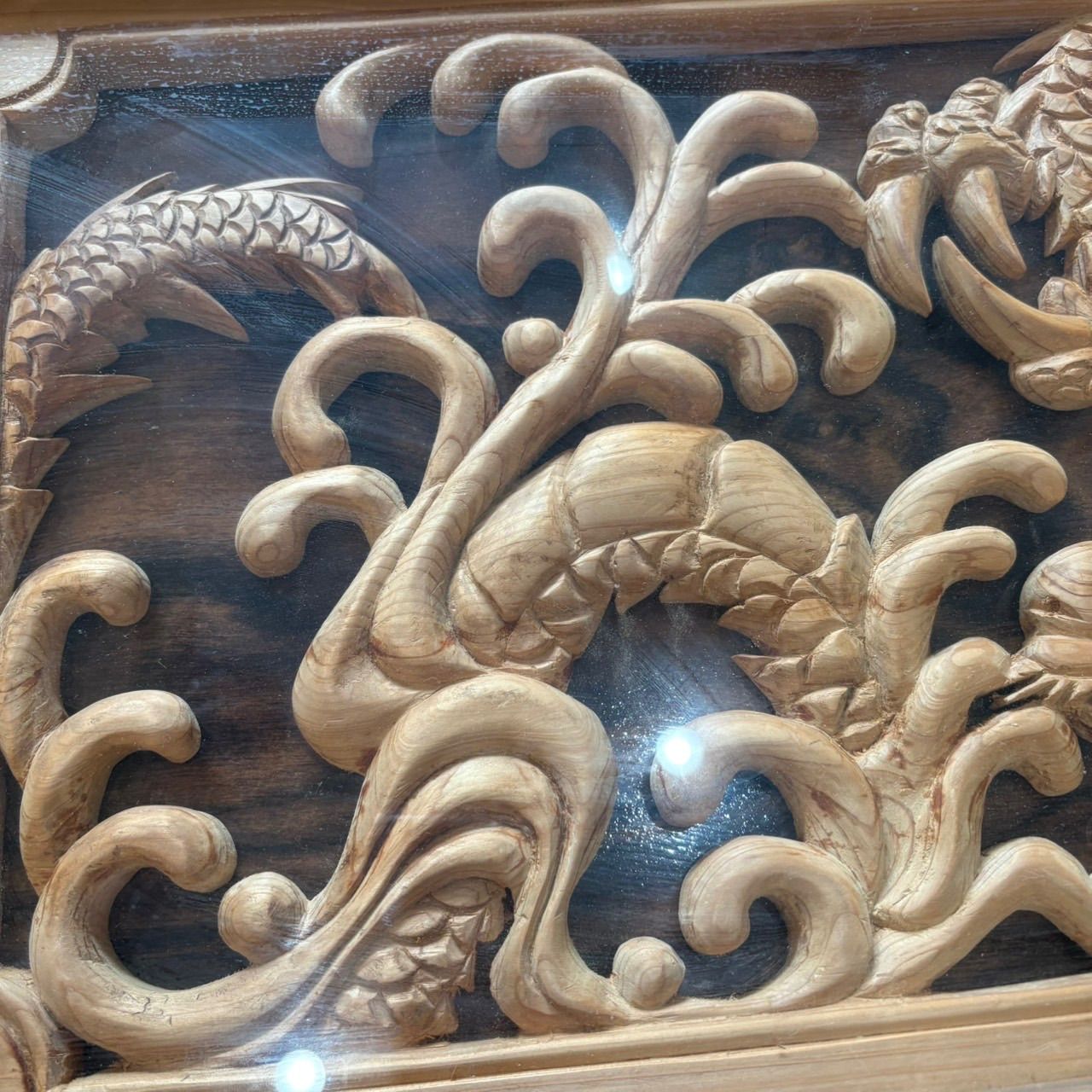 仏教美術 ガラス割れあり