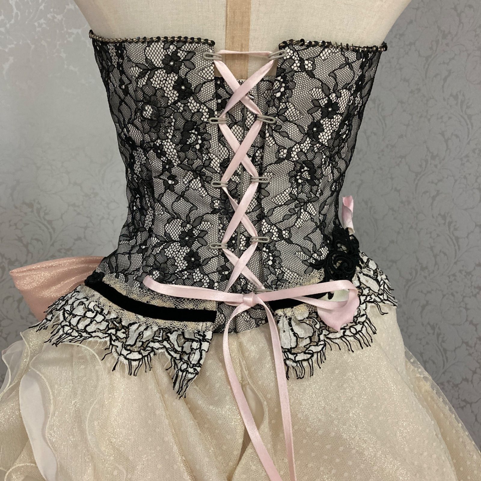 カラードレス 披露宴 二次会 ピンク 佐々木希コレクション ブラック