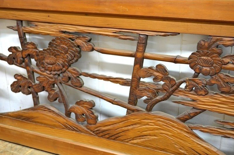 彫刻 座敷古民家