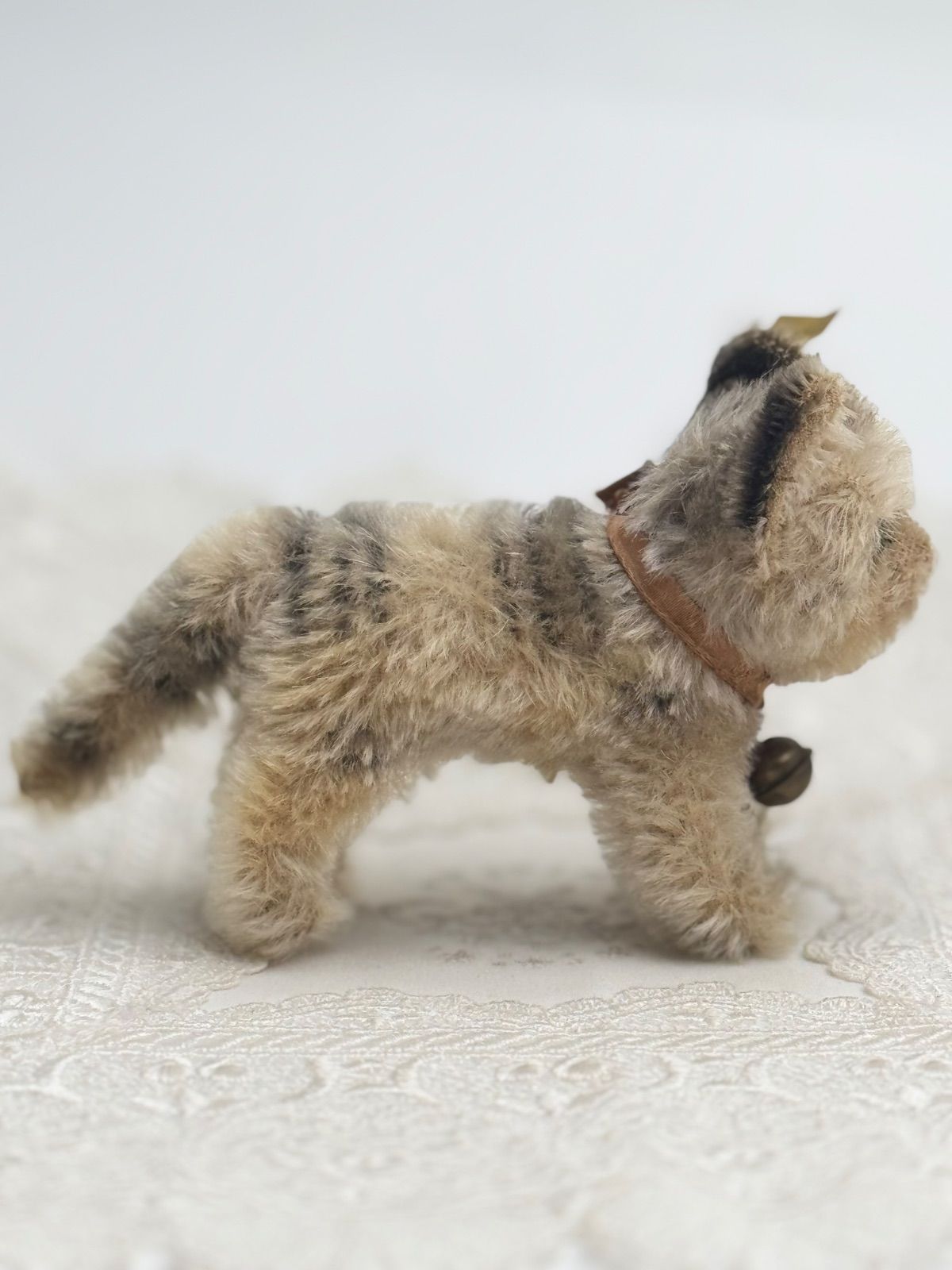 Steiff - シュタイフ★Cat Tabby 10cm ID完品★タビーキャット/ネコのタビー 送料無料☆シュタイフ☆Cat Tabby 10cm オールID's完品☆タビー