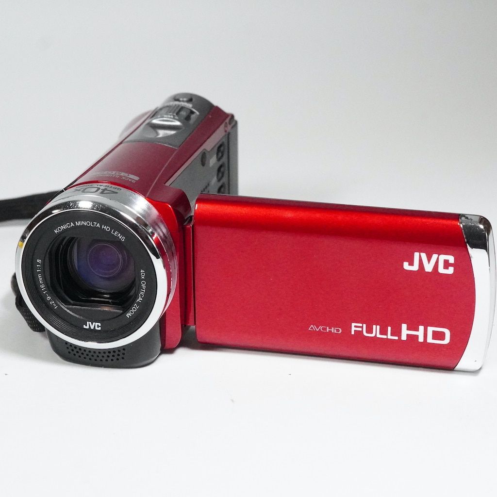 JVC Victor Everio GZ-HM390-R レッド 動作OK 返金保証 /1967
