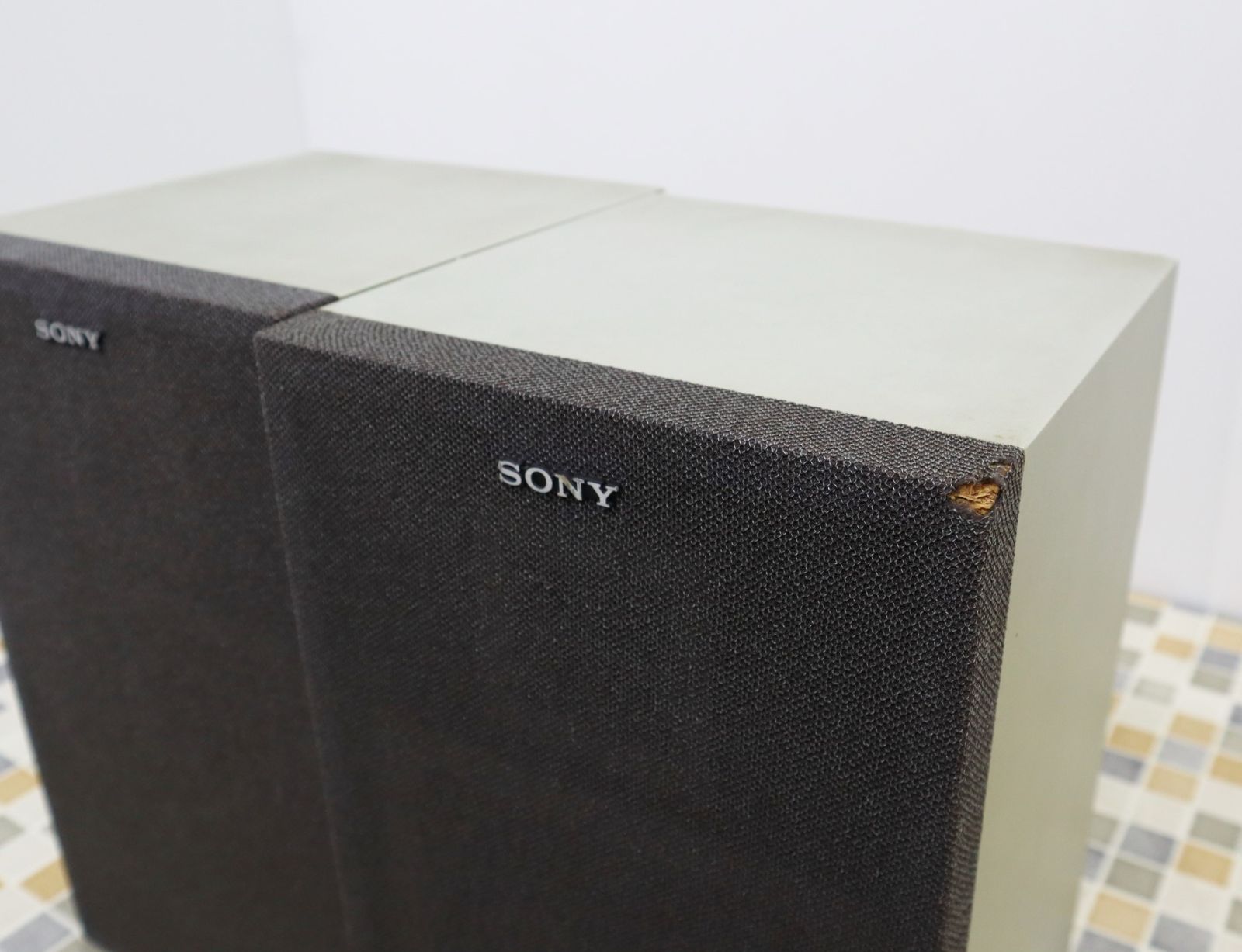 △音出しOK レトロ｜LR スピーカー シリアル連番｜SONY ソニー SS-X170