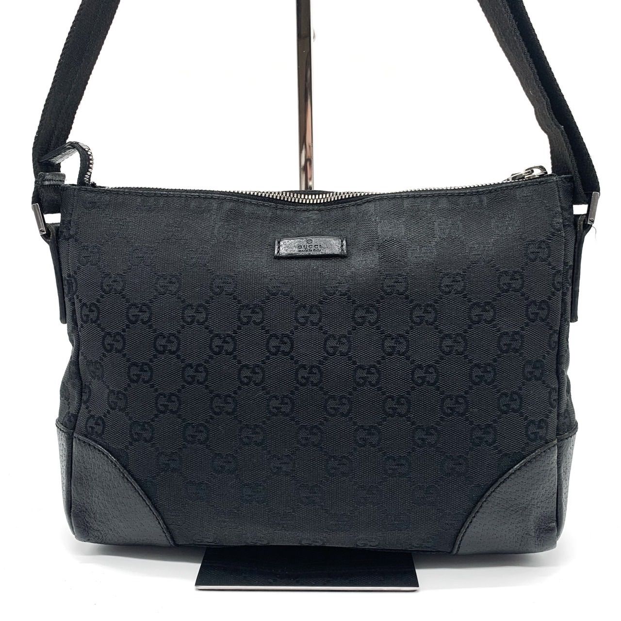 ✨良品✨ GUCCI グッチ ショルダーバッグ トートバッグ GG柄 ロゴ型 