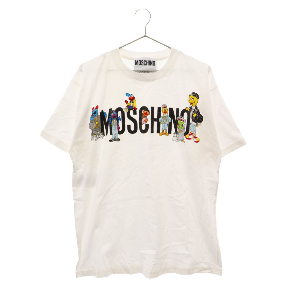 MOSCHINO (モスキーノ) ×Sesame Street セサミストリート ロゴプリント 