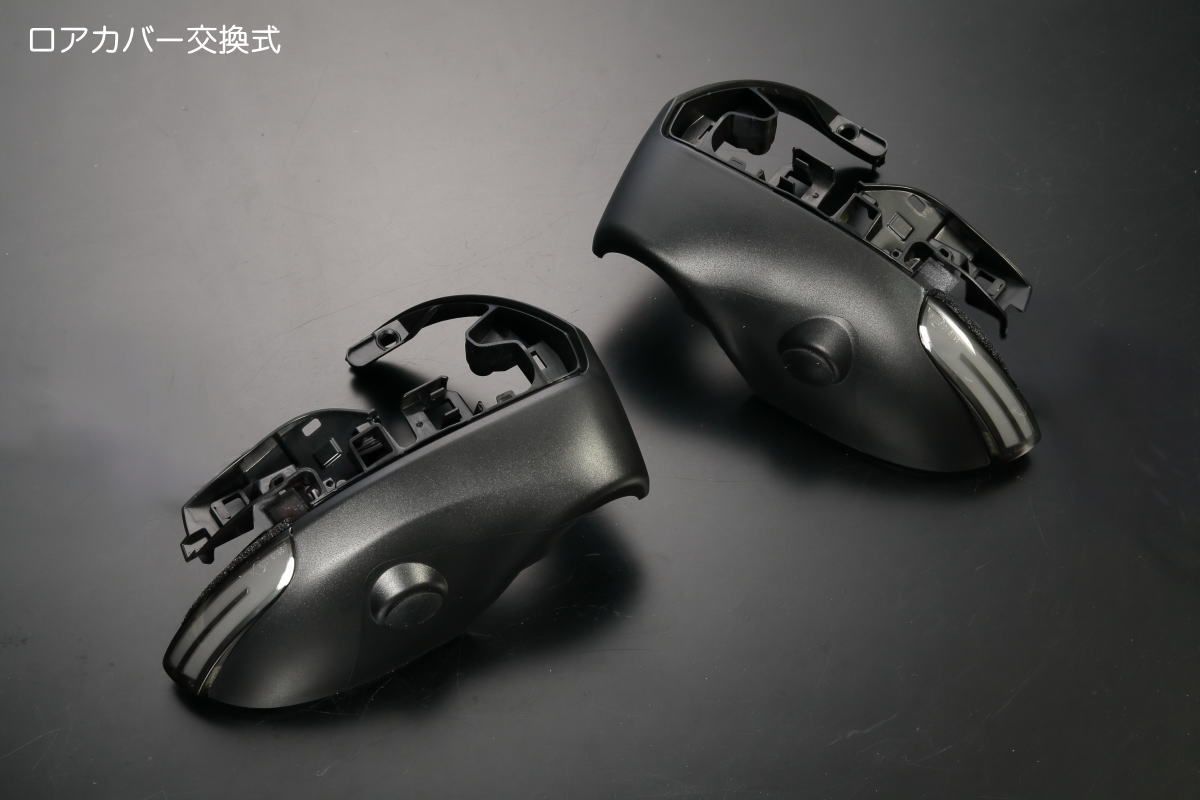 REIZ タフト、ムーヴキャンバス用　LEDウィンカー付きミラーカバーキット REIZ LA900系 タフト/LA850系 ムーヴキャンバス 他 LEDウインカー
