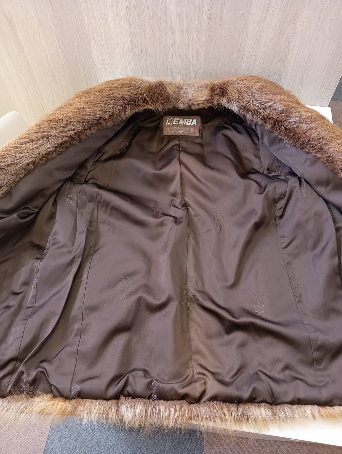 ビーバー リアルファーコート